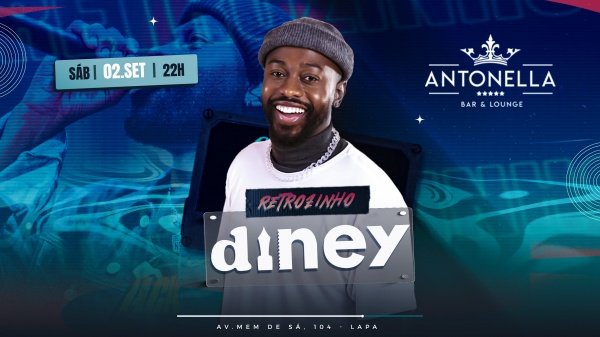 Retrozinho com Diney na Antonella