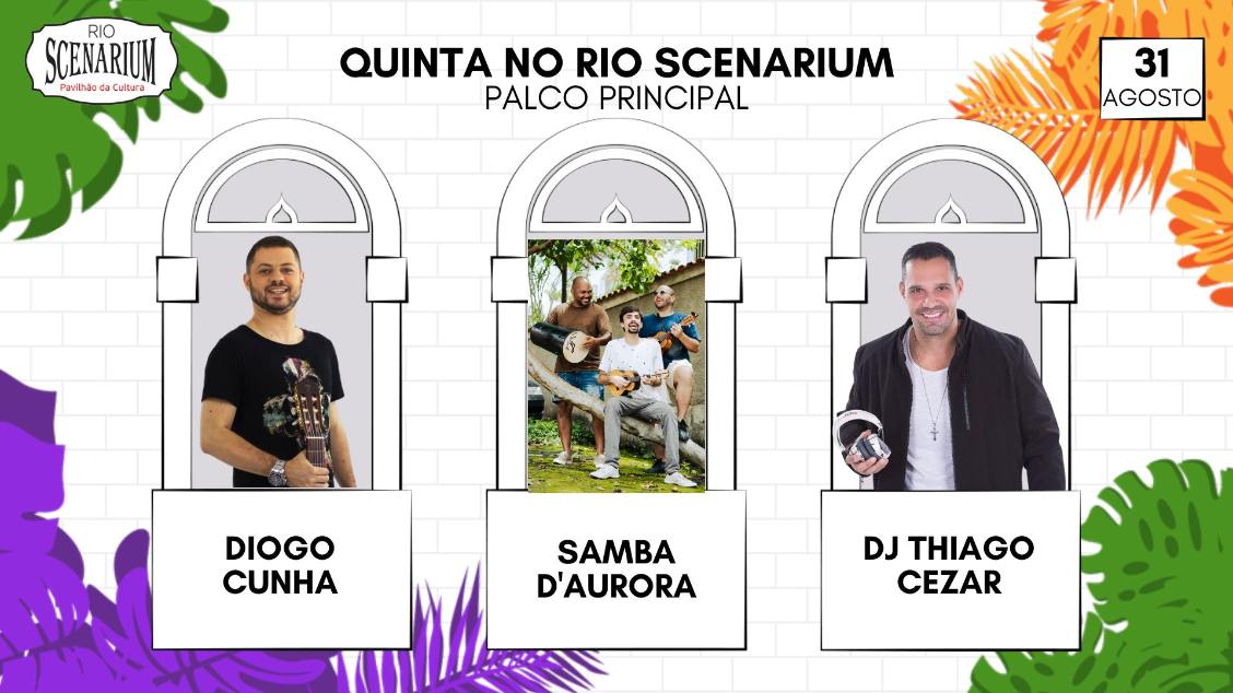 SAMBA D'AURORA NO RIO SCENARIUM 31.08