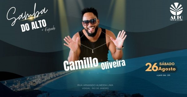 Samba do Alto com Camillo Oliveira no Alto Vidigal Brasil