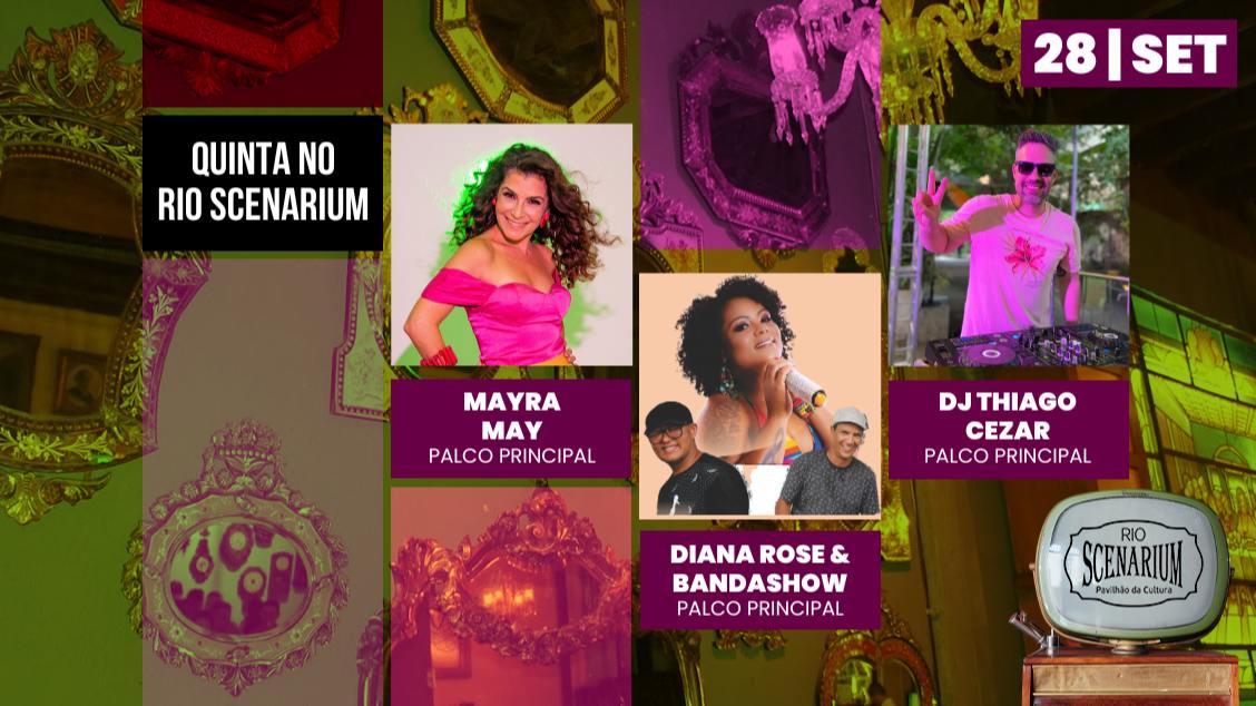 DIANA ROSE NO RIO SCENARIUM 28.09