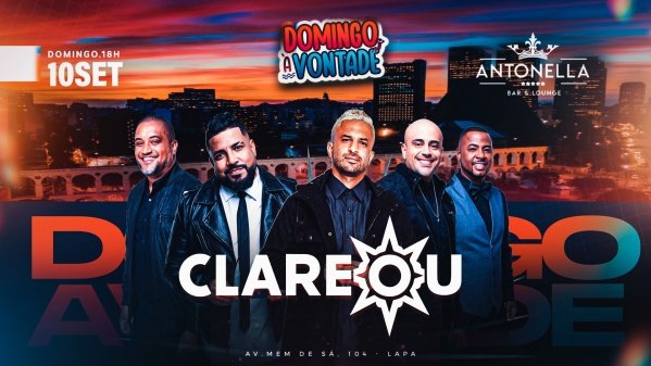 Domingo à Vontade com Clareou na Antonella