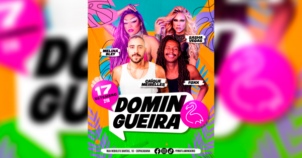 Domingueira do Pink Flamingo