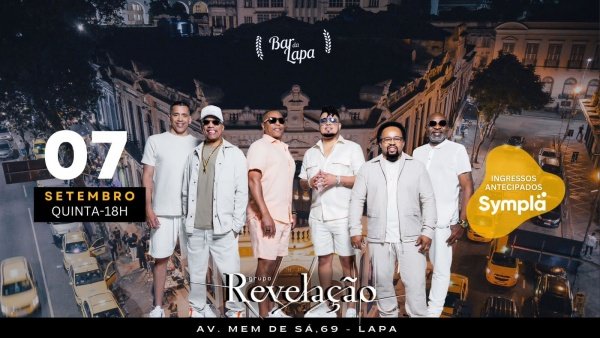 FERIADO COM REVELAÇÃO NO BAR DA LAPA
