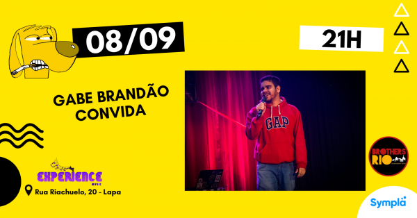 GABE BRANDÃO CONVIDA - STAND-UP COMEDY no ROCK EXPERIENCE RJ