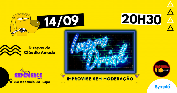 IMPRODRINK - Improviso Etílico de Cláudio Amado no ROCK EXPERIENCE RJ