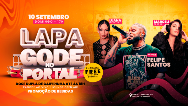 LAPAGODE NO PORTAL - DOMINGO