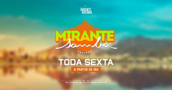 Mirante Samba - Grupo Intenção no Mirante Rocinha