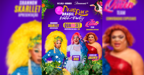 Pink Flamingo: Drag Race Brasil - Watch Party
