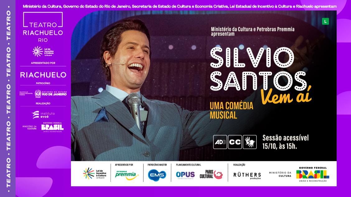 SILVIO SANTOS VEM AÍ NO TEATRO RIACHUELO - RJ