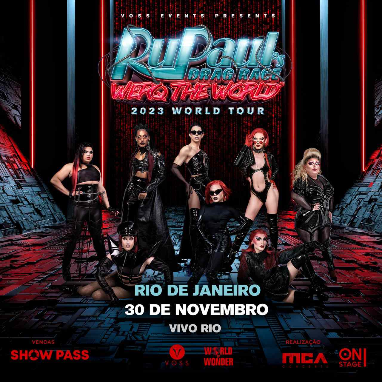 RUPAUL'S DRAG RACE NO VIVO RIO