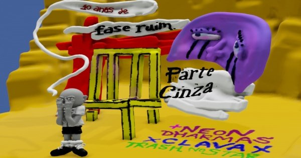 Parte Cinza comemorando 10 anos do álbum "Fase Ruim" na Audio Rebel