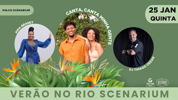 CANTA CANTA MINHA GENTE RIO SCENARIUM | 25.01