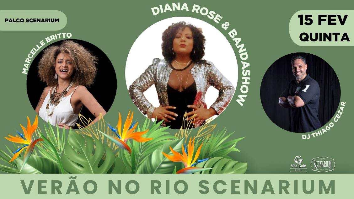 DIANA ROSE & BANDASHOW NO RIO SCENARIUM | 15.02