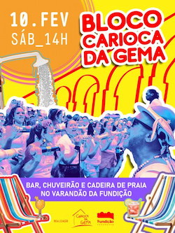 Desfile Carioca da Gema 2024 na FUNDIÇÃO PROGRESSO