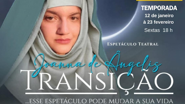 JOANNA DE ÂNGELIS, TRANSIÇÃO NO TEATRO MIGUEL FALABELLA