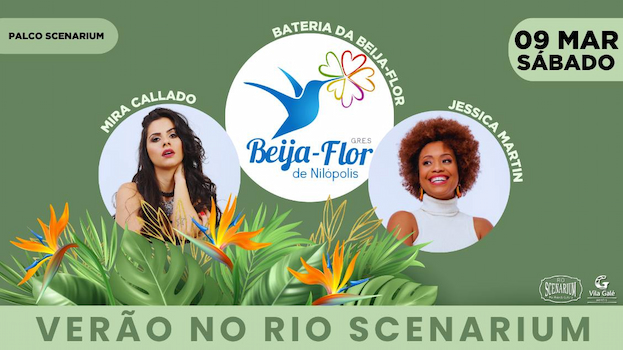 BATERIA DA BEIJA-FLOR NO RIO SCENARIUM