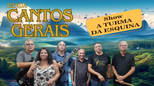Cantos Gerais no Teatro Brigitte Blair