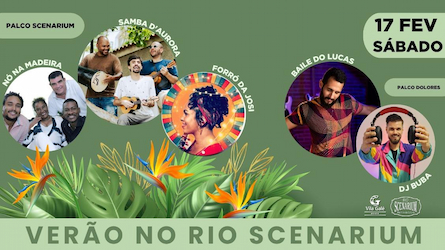 SAMBA D'AURORA NO RIO SCENARIUM | 17.02 no RIO SCENARIUM
