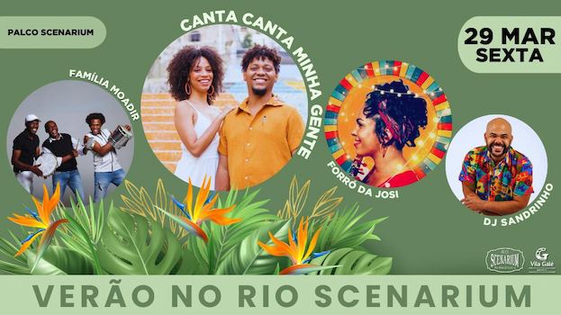 CANTA CANTA MINHA GENTE NO RIO SCENARIUM