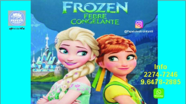 FROZEN FEBRE CONGELANTE NO TEATRO VANNUCCI