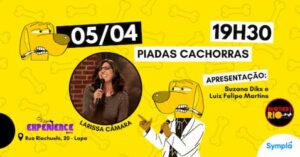 Stand Up Comedy - Larissa Câmara no Piadas Cachorras no ROCK EXPERIENCE RJ