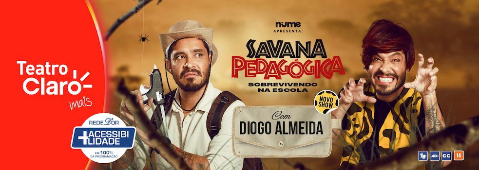 Diogo Almeida - Savana Pedagógica no TEATRO CLARO RIO