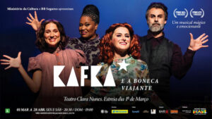 Kafka e a boneca viajante no Teatro Clara Nunes