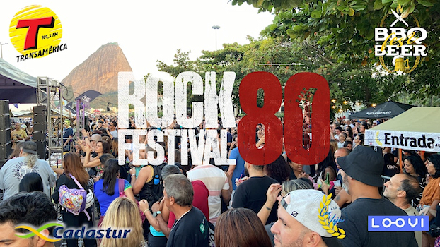 Rock 80 Festival no Aterro do Flamengo 18 E 19 DE MAIO