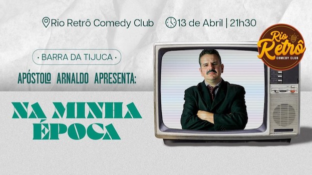 STAND UP COMEDY - APÓSTOLO ARNALDO NO RIO RETRO COMEDY CLUB