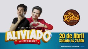 STAND UP COMEDY - GUSTAVO MENDES NO RIO RETRO COMEDY CLUB