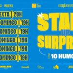 CASA DA COMÉDIA CARIOCA - #75 STAND UP SURPRESA: com humoristas surpresa (é logico!) no TEATRO CÂNDIDO MENDES