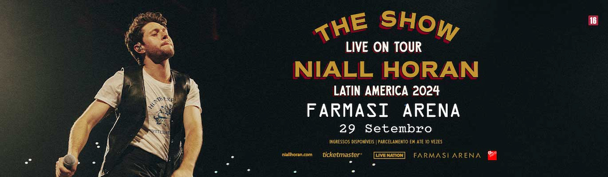 Niall Horan – The Show live On Tour no RIO ARENA - RJ