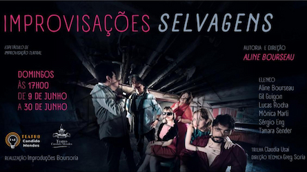 IMPROVISAÇÕES SELVAGENS NO TEATRO CÂNDIDO MENDES