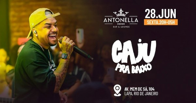 Roda de Samba do Caju Pra Baixo na Antonella