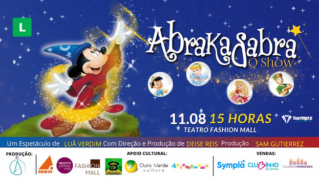 ABRAKADABRA- O SHOW NO TEATRO FASHION MALL - RJ