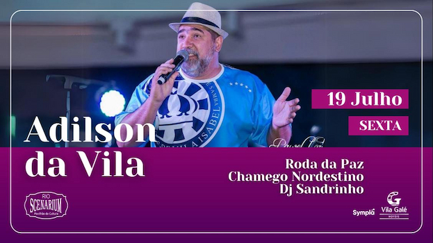 ADILSON DA VILA NO RIO SCENARIUM