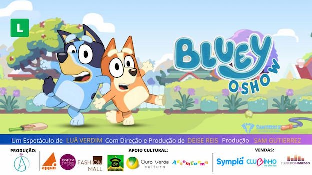 BLUEY- O SHOW NO TEATRO FASHION MALL - RJ