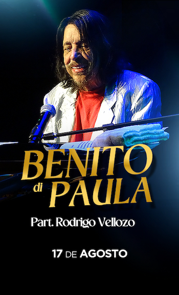 Benito di Paula Part. Rodrigo Vellozo no TEATRO QUALISTAGE
