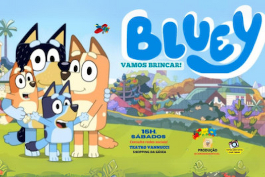 Bluey, Vamos Brincar! no TEATRO VANNUCCI