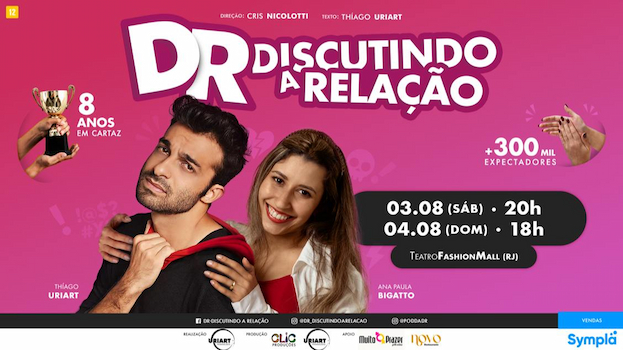 DR - Discutindo a Relação no TEATRO FASHION MALL - RJ