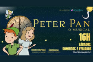 Peter Pan, O Musical no TEATRO VANNUCCI