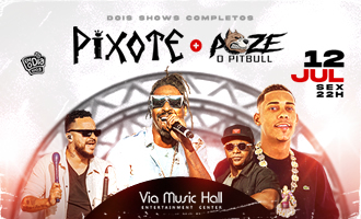 Pixote e Poze do Rodo na VIA MUSIC HALL