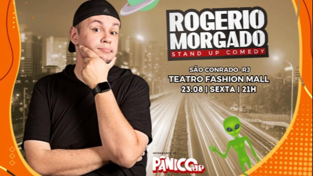 ROGERIO MORGADO- STAND UP COMEDY NO TEATRO FASHION MALL - RJ