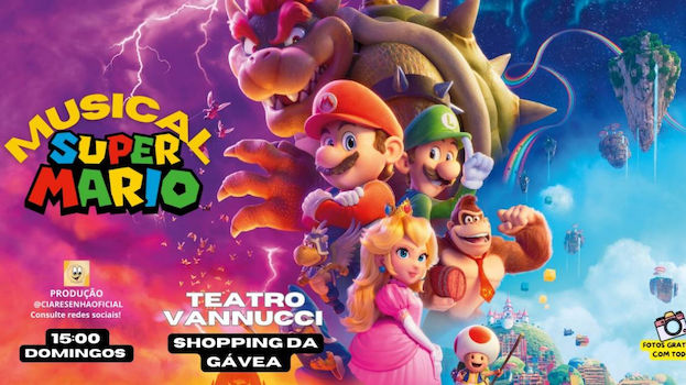 SUPER MARIO BROSS NO TEATRO VANNUCCI