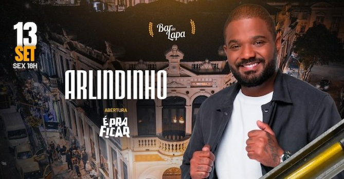 ARLINDINHO NO BAR DA LAPA