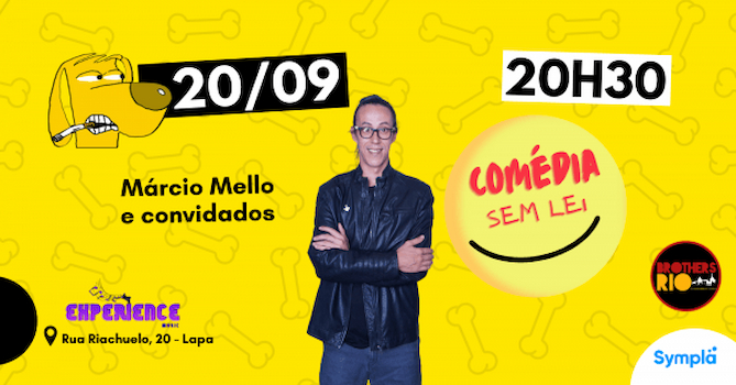 Comédia Sem Lei - Stand Up Comedy no EXPERIENCE MUSIC (LAPA)