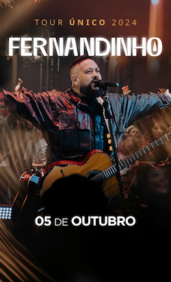 Fernandinho - Tour Único - Brasil no TEATRO QUALISTAGE