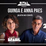 GUINGA E ANNA PAES EM "JULIETA NO CONVÉS" NO TEATRO RIVAL PETROBRAS