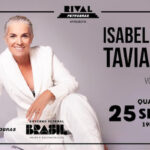 “ISABELLA TAVIANI: VOZ E VIOLÃO” NO TEATRO RIVAL PETROBRAS