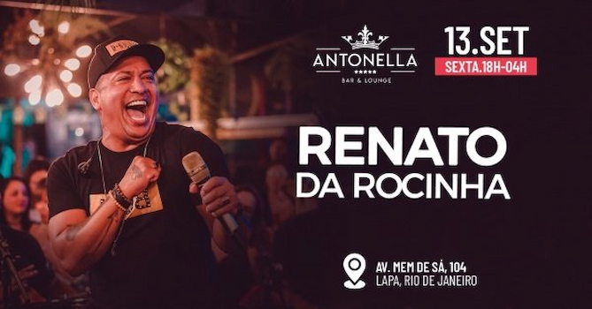 Roda de Samba do Renato da Rocinha na Antonella